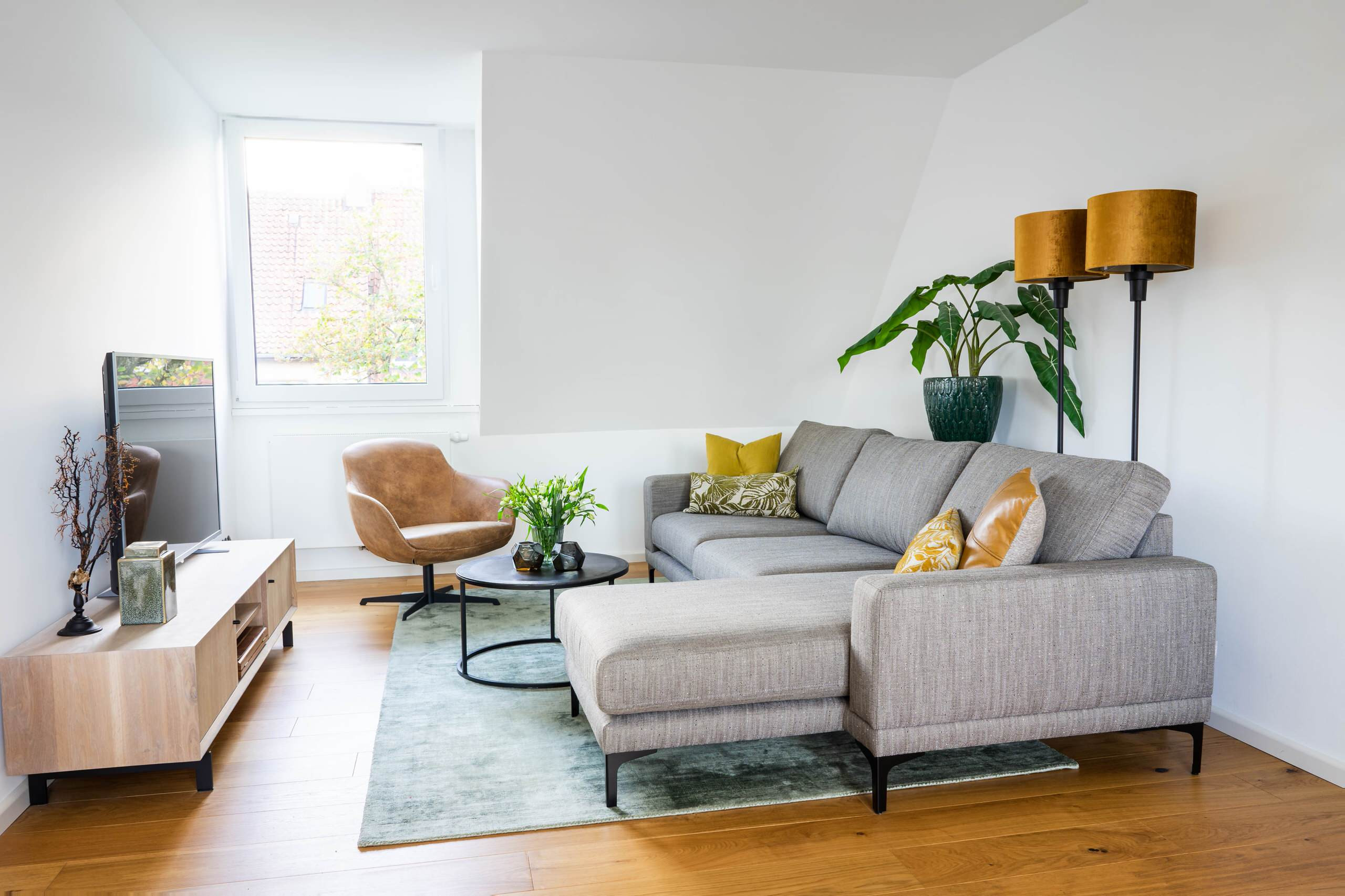 75 Kleine Wohnzimmer Ideen &amp; Bilder - September 2023 | Houzz De inside Einrichten Kleine Wohnzimmer Ideen