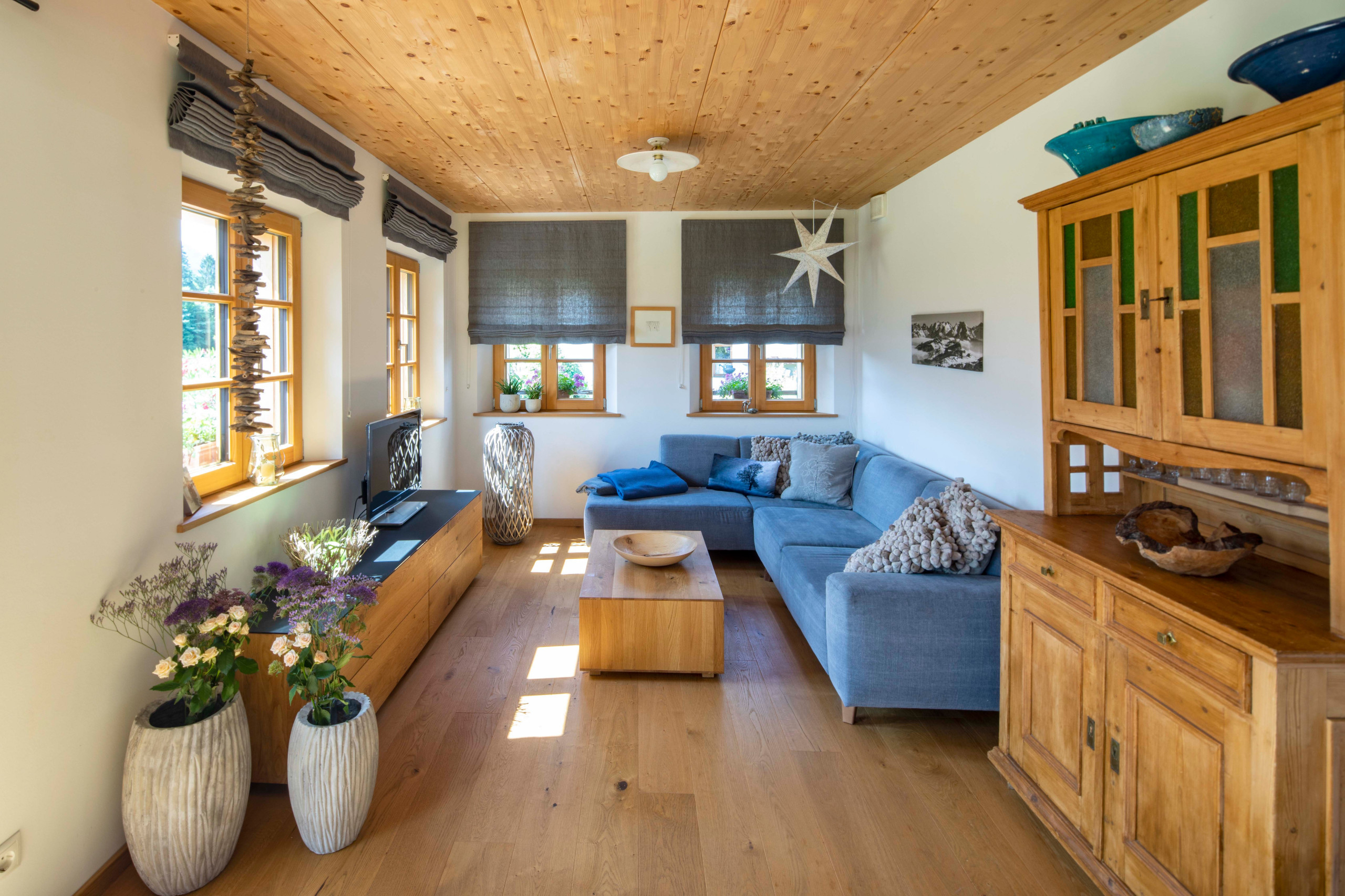 75 Landhausstil Wohnzimmer Ideen &amp; Bilder - September 2023 | Houzz De regarding Landhaus Ideen Wohnzimmer