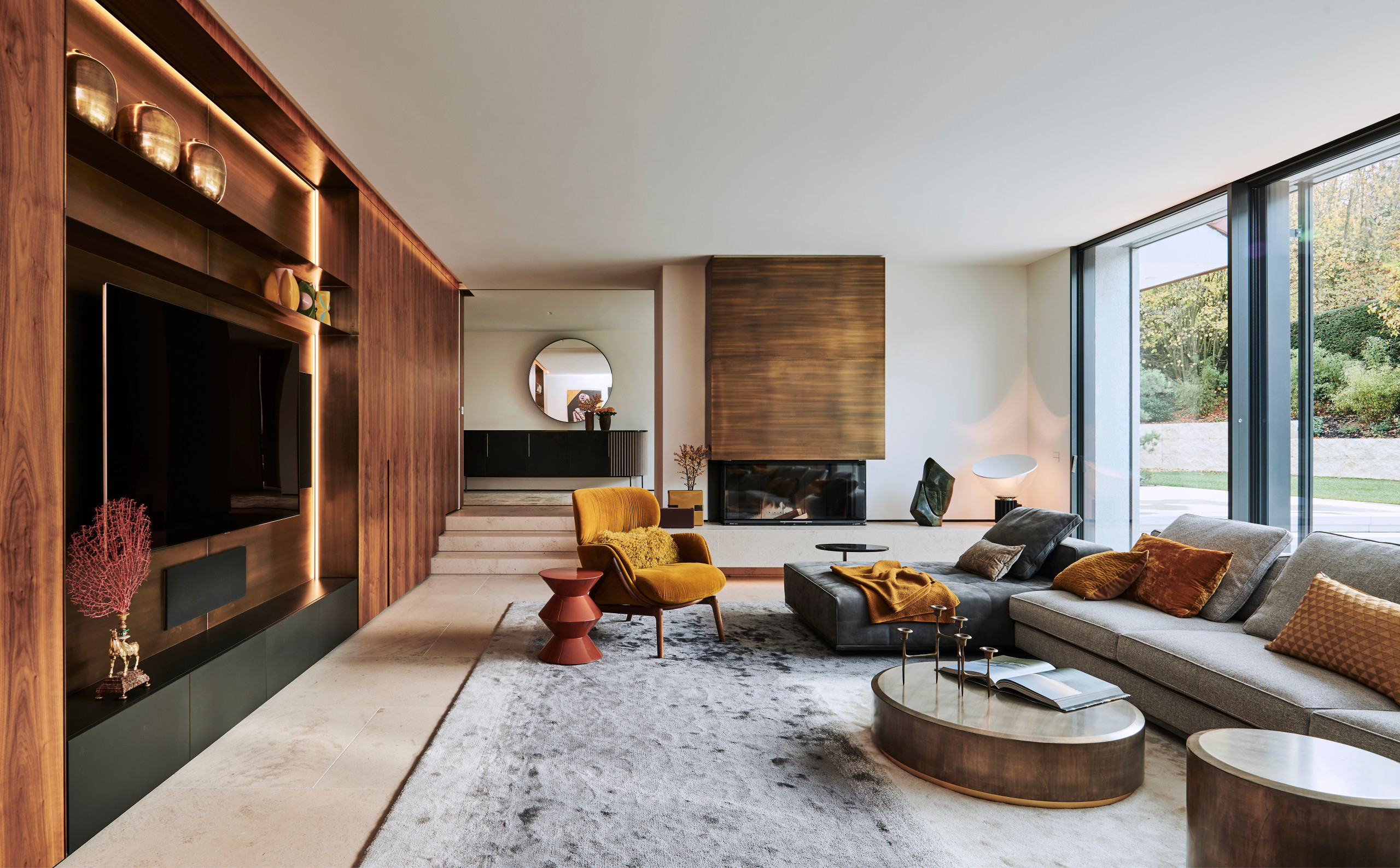 75 Wohnzimmer Ideen & Bilder - September 2023 | Houzz De With Design Ideen Wohnung