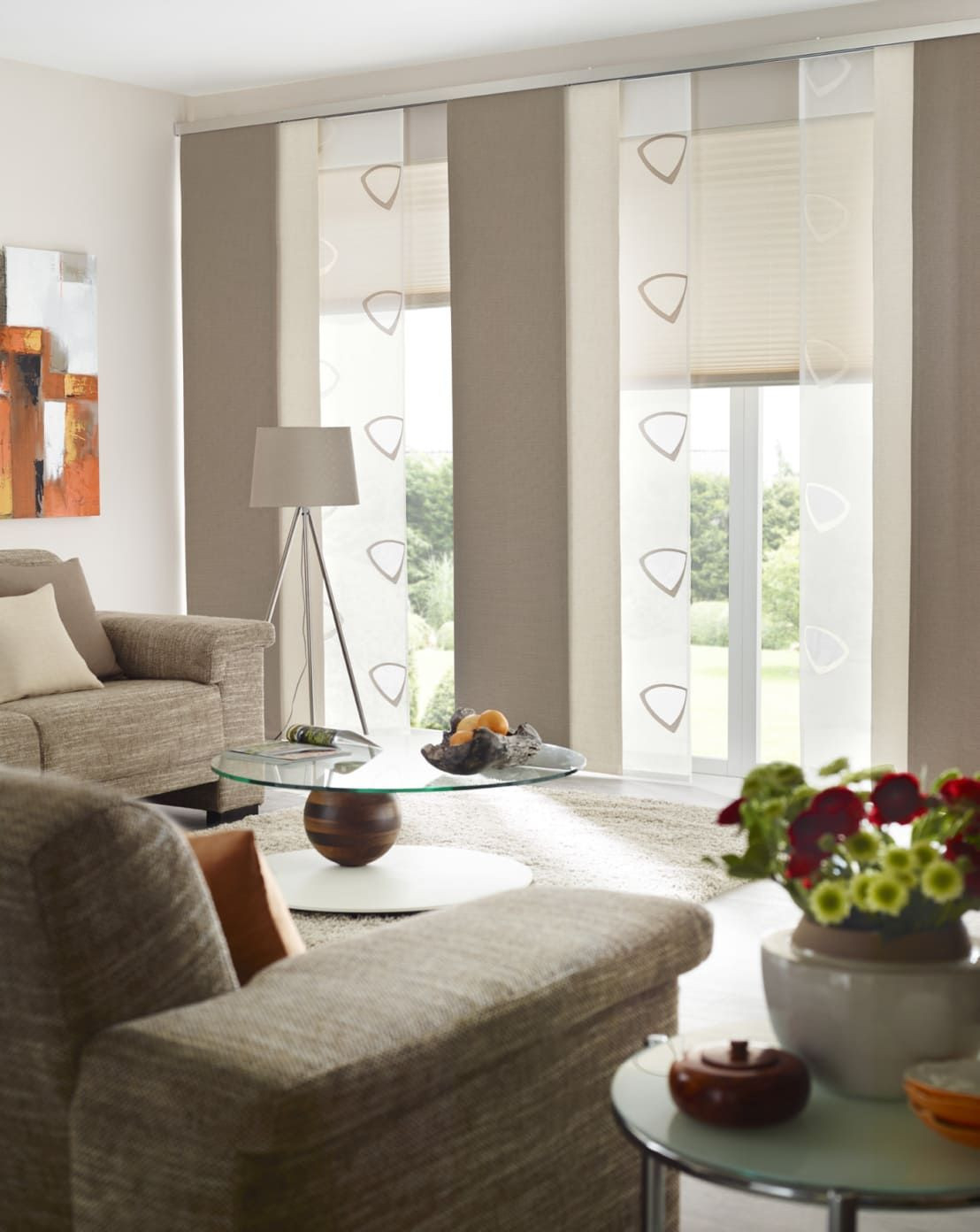 Gardinen, Sonnenschutz, Plissee: Alles Fürs Fenster | Homify throughout Wohnzimmer Ideen Fenster