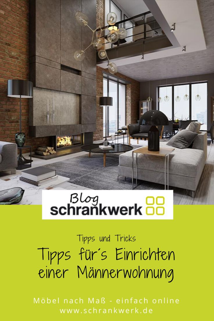 Männerwohnung Richtig Einrichten | Blog.schrankwerk | Wohnung with regard to Wohnzimmer Ideen Mann