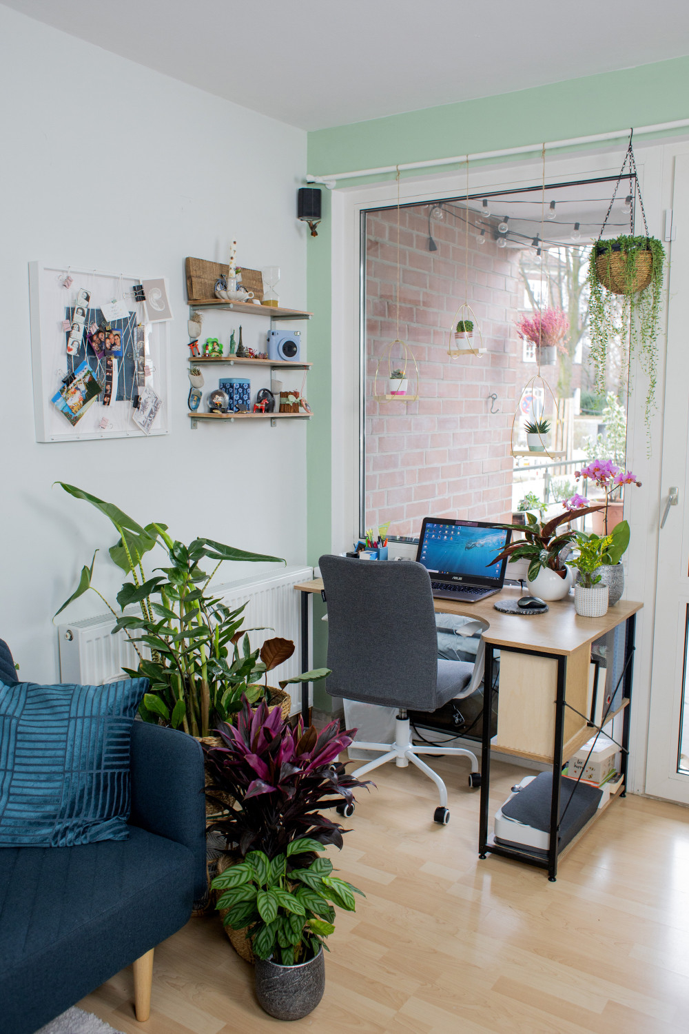 Xxl Pflanzen Makeover Wohnzimmer / Home Office + Diy Für in Blumenecke Wohnzimmer Gestalten